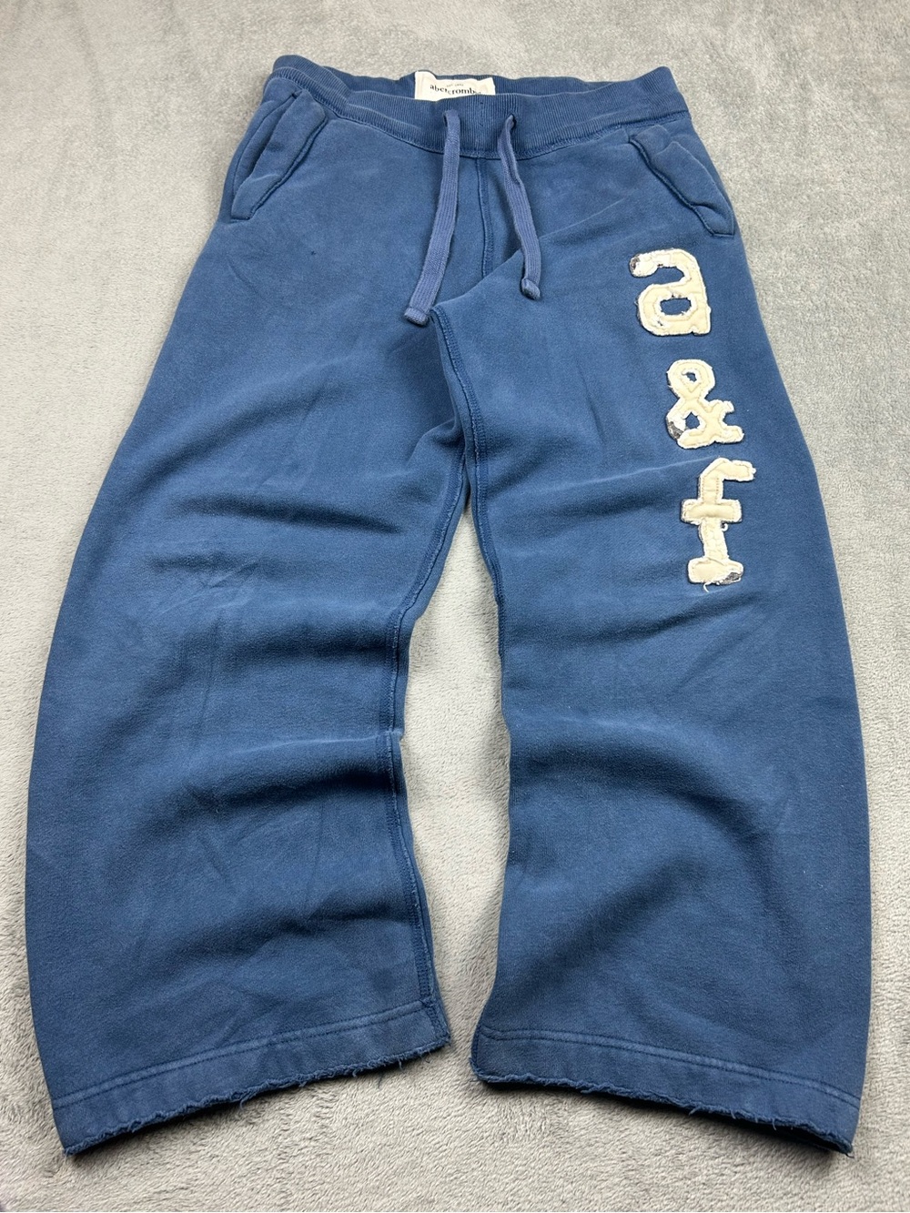 Vintage Y2K Abercrombie And Fitch Kids Size Large Joggers